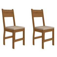 Conjunto 2 Cadeiras Milano Poliman M?veis