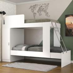 Beliche 1 Porta Havana Multimóveis Branco