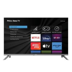 Smart TV 32" Philco LED Roku Tv HD Dolby Audio P32CRA, Unica