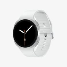 Smartwatch Samsung Galaxy Watch8 40mm LTE Tela Cristal Safira GPS Prata