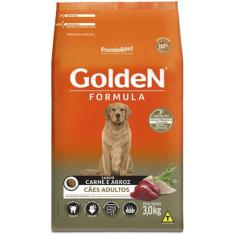 Ração Golden Fórmula Para Cães Adultos Sabor Carne E Arroz 3 Kg