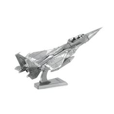 Miniatura De Montar Metal Earth Caça F15 Eagle MMS082, Prata