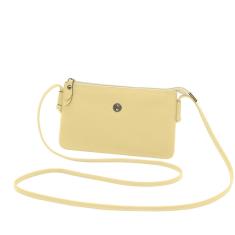 Bolsa Feminina Transversal De Couro Mariart Onix