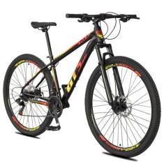 Bicicleta 29 GT Sprint MX7 24V index Freio Disco Alumínio MTB, 17, Ver