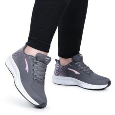Tenis Feminino Para Caminhada Treino Academia - Polo RDW, Grafite, 34,
