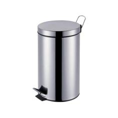Lixeira 12 Litros Agata Mor , Inox