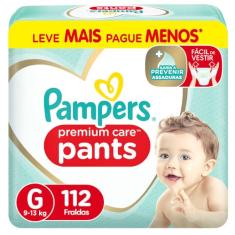 Pampers Fralda Pants Premium Care G 112 Unidades