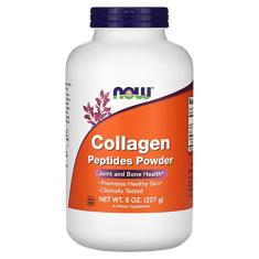 Peptídeos de Colágeno Hidrolisado Collagen Peptides Powder 227g - Now Foods