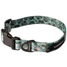 Leash Boss Coleira refletiva padronizada para cães, coleção de padrões, coleira colorida com fios de reflexão tripla para cães pequenos, médios e grandes