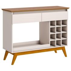 Aparador Classic Ad - Off White Com Freijó