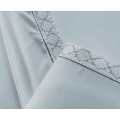 Jogo De Lençol Super King 4 Peças 300 Fios Bordado Infinity - Bia Enxo