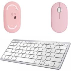 Mouse Rosa/Teclado Bluetooth Galaxy Tab S8 5G SM-X706 11" - BD Net Col