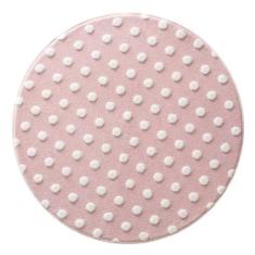 Tapete Infantil Jolitex Mimo Estrelas Rosa Redondo