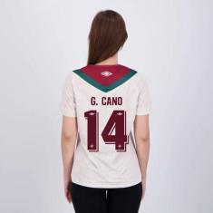 Camisa Umbro Fluminense III 2024 Feminina 14 G. Cano, P