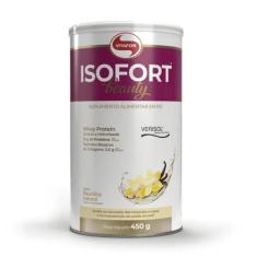Isofort Beauty Whey Protein Isolado Hidrolisado 450g Vitafor - Vitafor