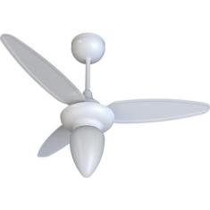 Ventilador De Teto Ventisol Wind 3 Pás Branco Bivolt [f002]