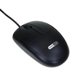 Mouse Usb Para Computador Preto Mause Com Sensor Óptico - Alex Imports