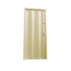 Porta Sanfonada PVC 0,72x2,10 Multilit Bege - Plasflex