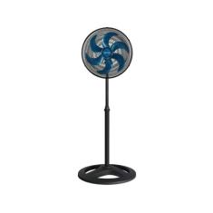 Ventilador de Coluna AZUL 40CM 220V Turbo 6 AZUL Ventisol, Preto e Azu