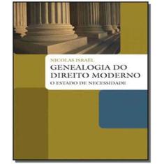 Genealogia Do Direito Moderno - O Estado De Necessidade
