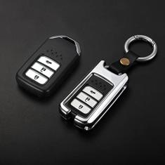 TPHJRM Porta-chaves do porta-chaves do carro em liga de zinco, adequado para Honda Hrv Civic 2017 Accord 2003-2007 Porta-chaves do piloto livre Cr-v