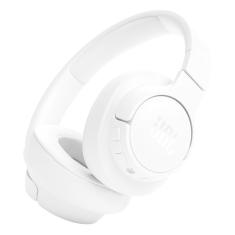 Fone de Ouvido JBL Tune 720BT Bluetooth 5.3 Headphone Conexões Multipontos Até 76 Horas de Bateria - Branco