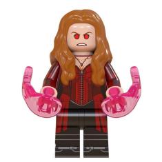 Boneco Blocos De Montar Vingadores Scarlet Witch Avengers