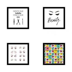 Kit De Quadros Decorativos Mdf Designer De Sobrancelhas 22 - New Decor