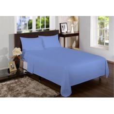 Jogo Lençol Solteiro King 4 Peças 2,03X0,96X35Cm 180 Fios - Mtr Enxova