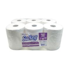 Papel Toalha Bobina Sulleg Auto Corte 6 unidades