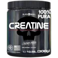 Creatina 100% Pura Monohidratada em pó Black Skull