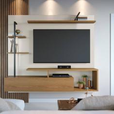 Painel para TV até 58 Polegadas com LED 1 Porta Maragogi Colibri