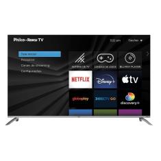 Smart 58" Philco LED 4K Roku Dolby Audio PTV58G7UR2CSBL Bivolt