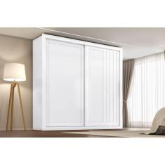 Guarda-roupa 2 Portas 4 Gavetas Trianon Branco Absoluto
