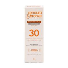 Protetor Solar Facial Cenoura E Bronze FPS 30 50g - Cenoura & Bronze, 