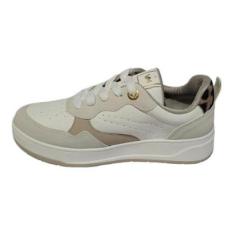 Tênis Via Marte Feminino Gelo Ref:137-005-Feminino