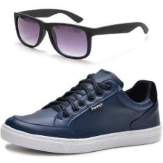 Tênis Cano Baixo Form's + Óculos Masculino-Masculino