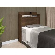 Cabeceira Box Solteira Thayna Malbec 88 Cm - Framar Móveis