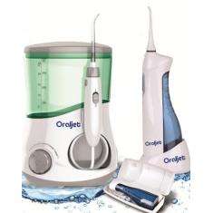 Irrigador Oral Oraljet Ultra Water Flosser Combo OJ1200B e OJ750B BIVO