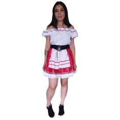 Fantasia Alemã Infantil Vestido Frida com Cinto - Masquerade, M