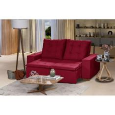 Sofá Goiás 3 Lugares Modular 1.90 MT com Molas Bonnel Retrátil e Recli