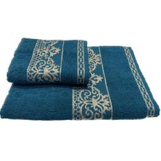 Jogo 2 Toalha de banho (2 Banho + 1 Rosto) Felpuda Grossa Atacado - Du