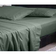 Lençol Queen Avulso Com Elástico Percal 180 Fios Algodão - OutCasa Con