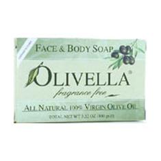 Sabonete em barra sem fragrância, 3,52 onças da Olivella (pacote com 4)