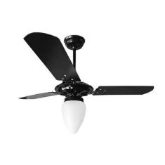 Ventilador De Teto Rico Ventex Preto 127V, 110V