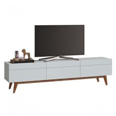 Rack Classic 3g 2.2 Branco Acetinado - Imcal Móveis