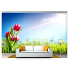 Papel De Parede Flores Floral Flor Natural 3D  Nfl244 - Você Decora