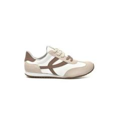 Tênis Feminino Casual Via Marte Bege-Feminino