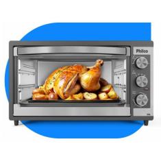 Forno Elétrico Philco 50L PFE52P Dupla resistência 127V 1500W, 110V