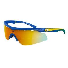Óculos Solar Mormaii Athlon 2 - Com 2 Lentes - 44029191 Azul E Amarelo